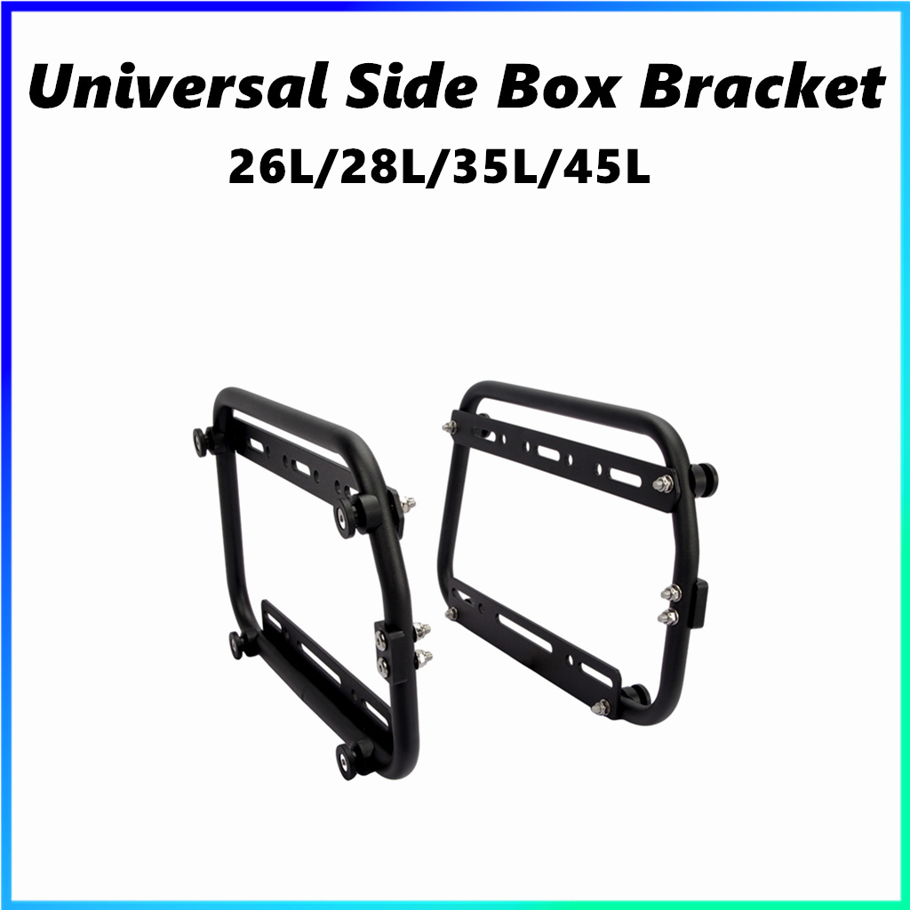 Motorcycle Gear Backpack - Soporte Lateral Universal para Motocicletas 28L