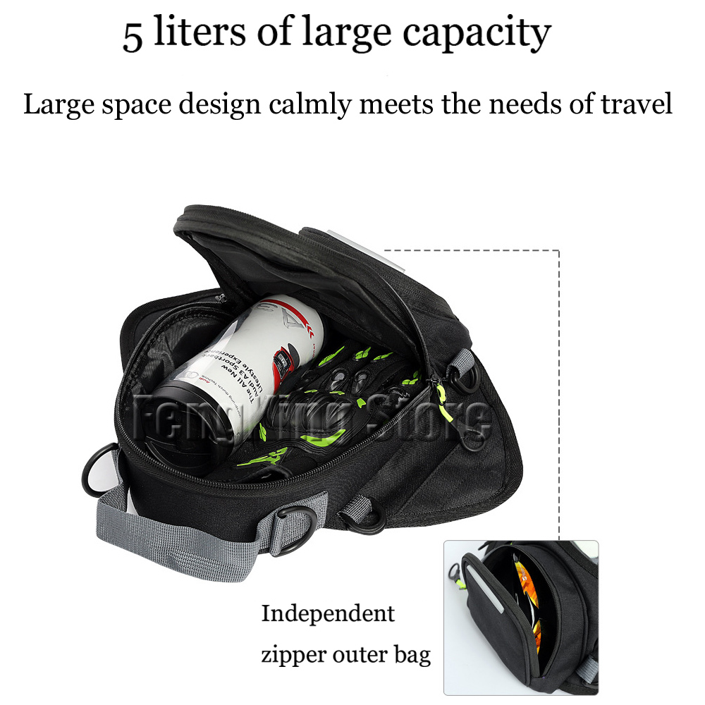 Bolsa magnética para motocicle - Motorcycle Gear Backpack reseña y precio