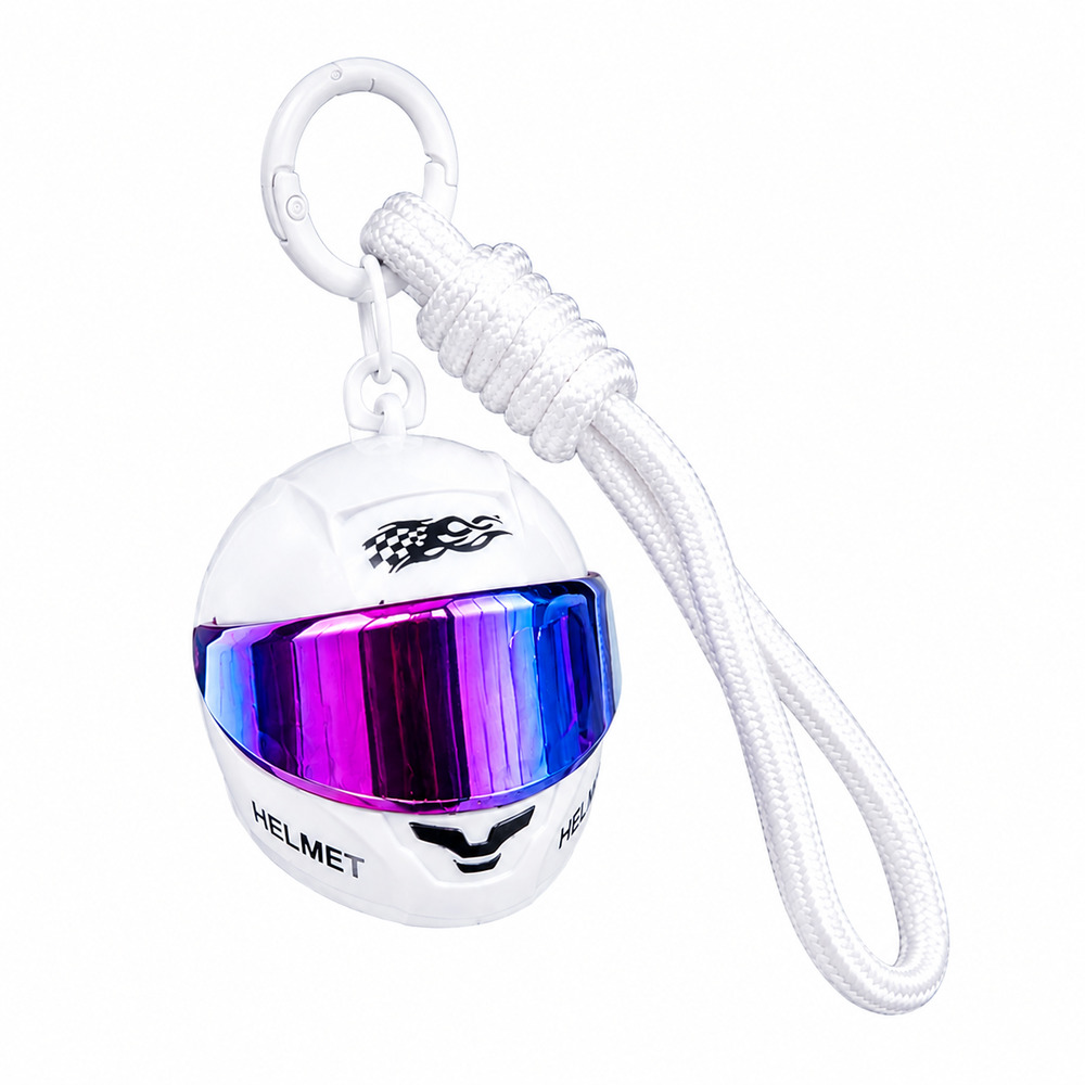 Llavero de casco colorido y ge - Motorcycle Gear Backpack reseña y precio