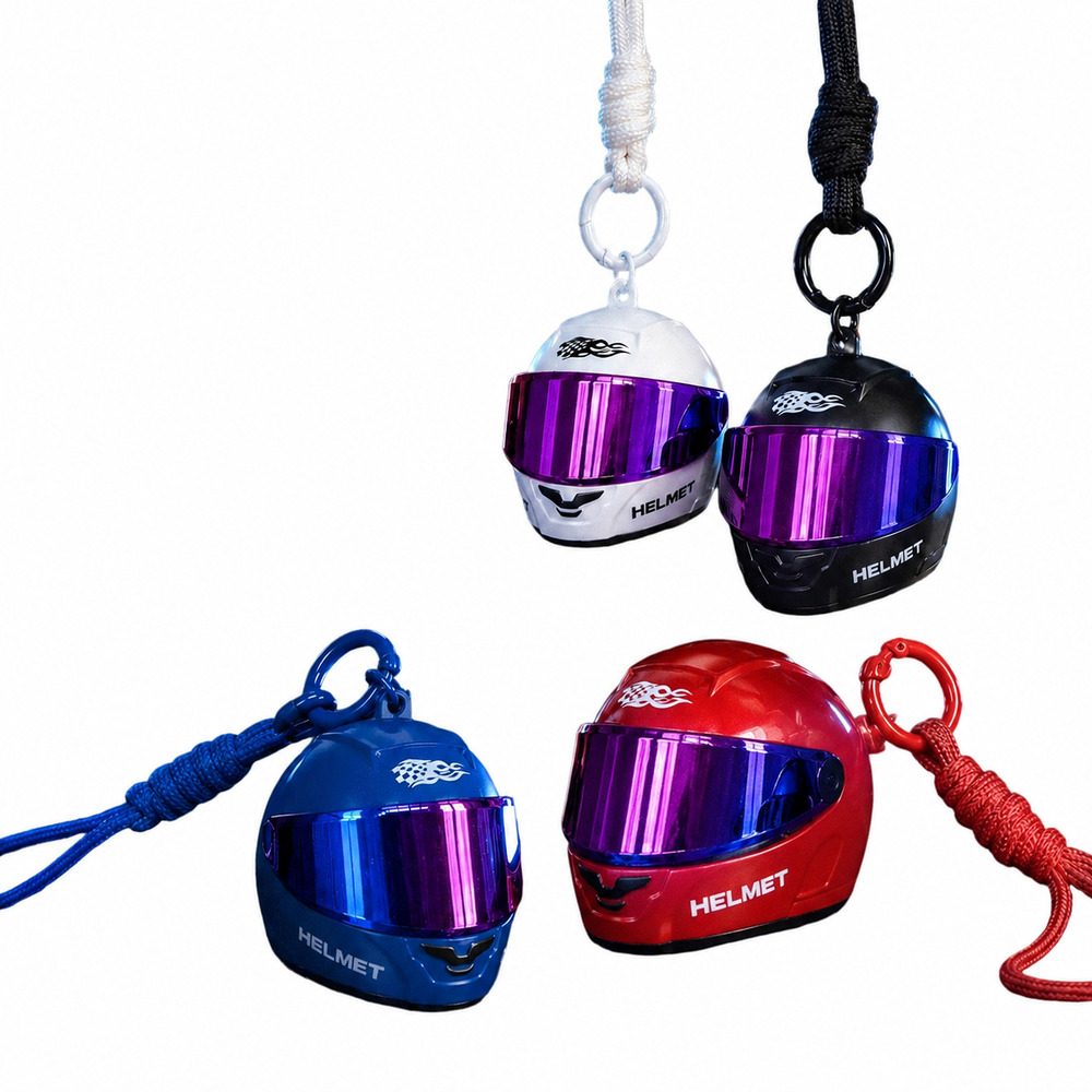 Llavero de casco colorido y ge - Motorcycle Gear Backpack reseña y precio