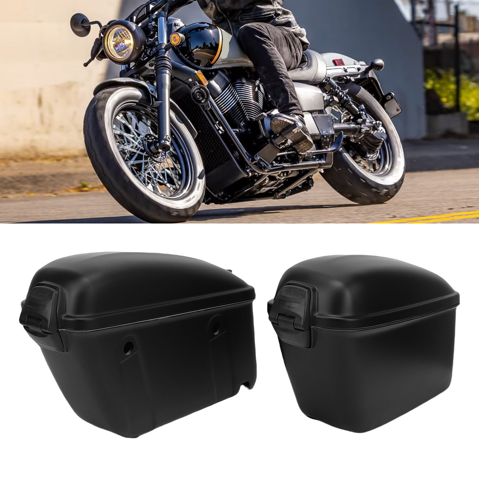 Alforjas Rígidas para Motocicl - Motorcycle Gear Backpack reseña y precio